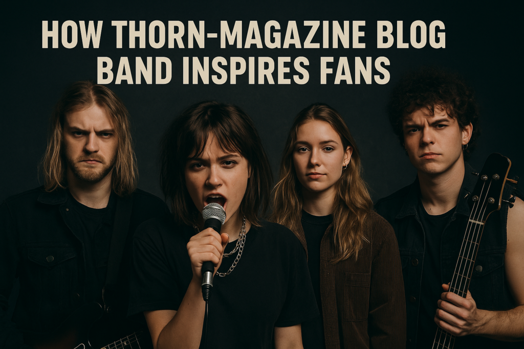Thorn-Magazine Blog Band members expressing intensity through music and emotion
