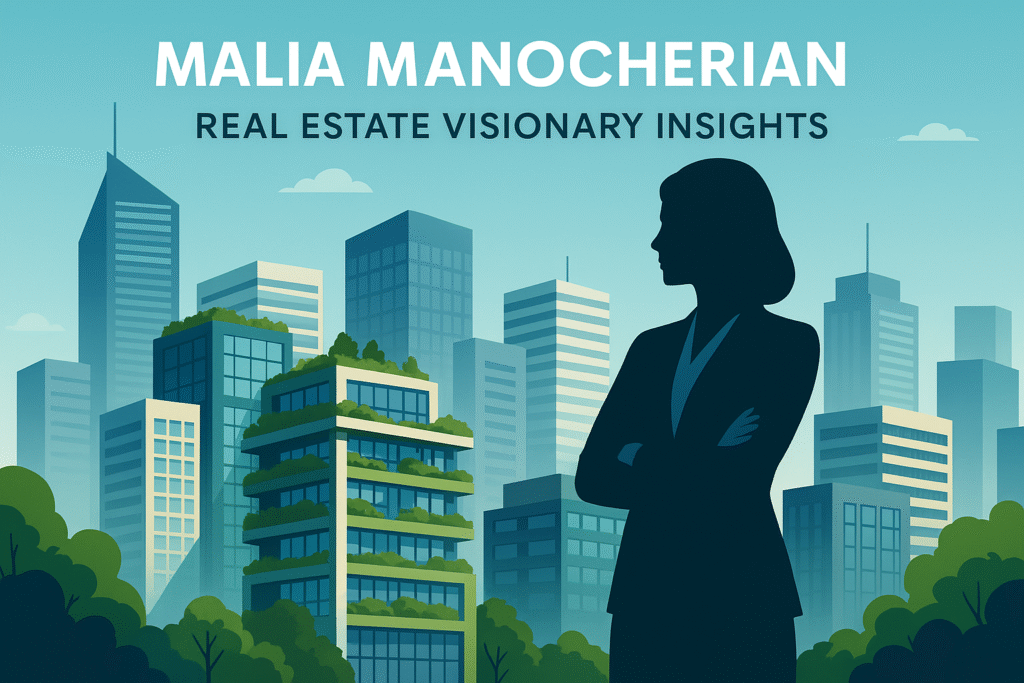 Malia Manocherian: Real Estate Visionary Insights Malia Manocherian Real Estate Visionary