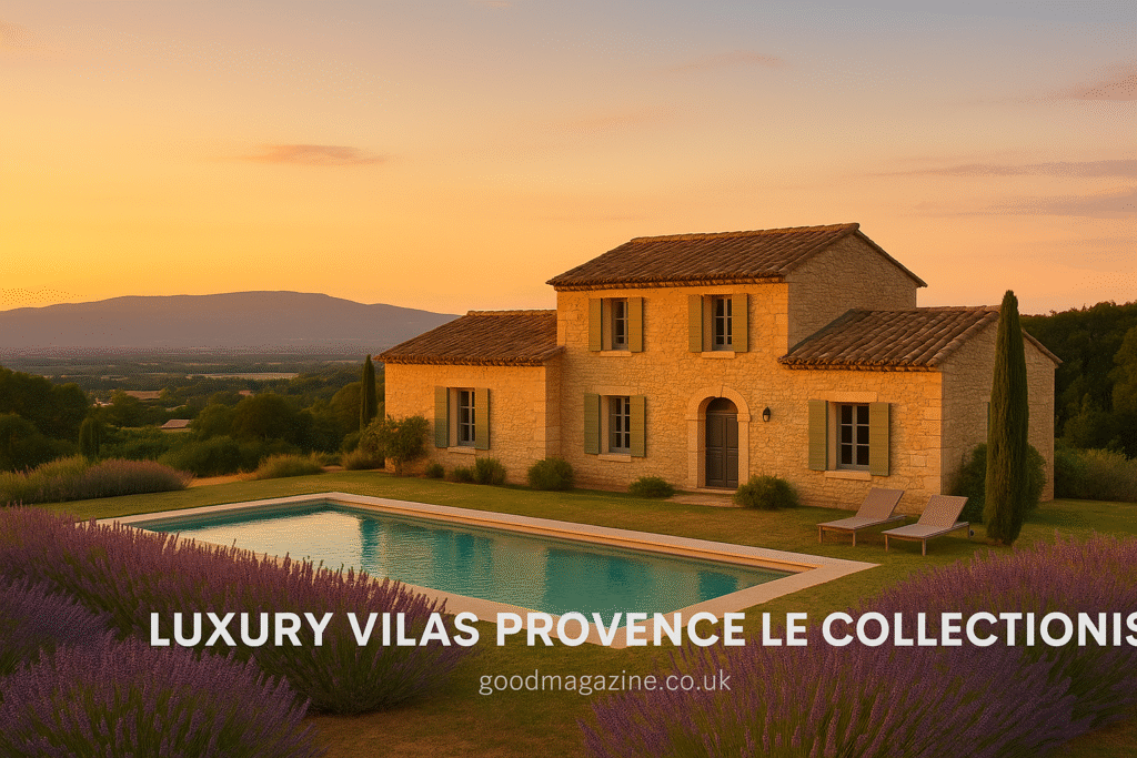 Luxury villa in Provence curated by Le Collectionist with garden and pool
